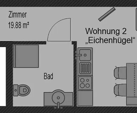 Ferienwohnungen Fewo Landglueck Herrieden Extérieur photo